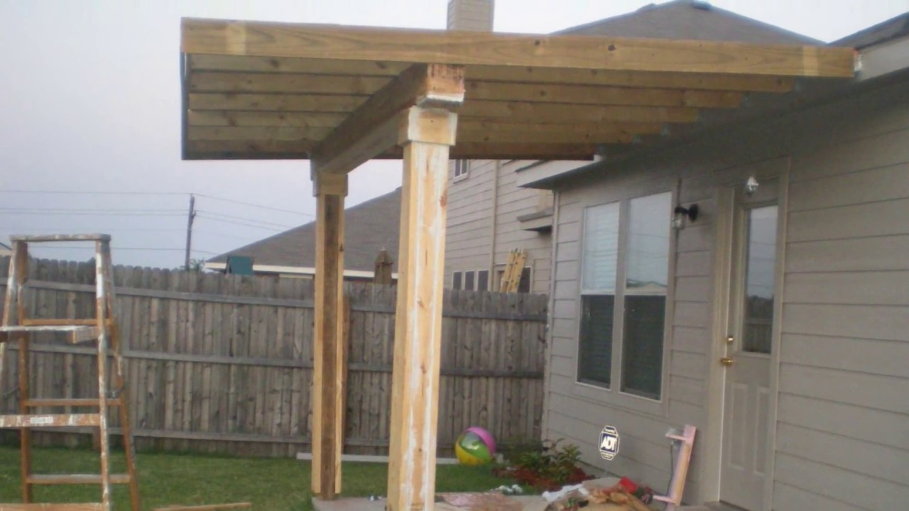 Patio Cover Plans DIY
 How To Build a Patio Cover must watch