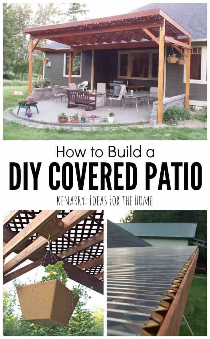 Patio Cover Plans DIY
 How to Build a DIY Covered Patio