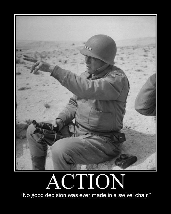 Patton Leadership Quotes
 George S Patton Motivational Posters Quotes
