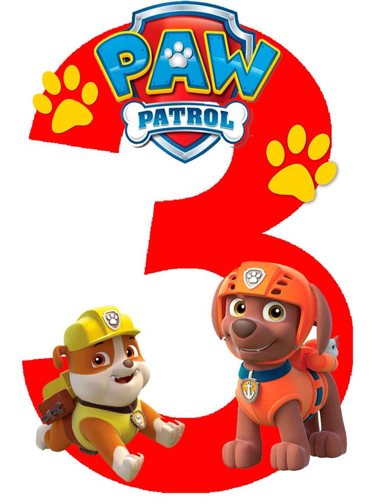 Paw Patrol Birthday Wishes
 360 best Numbers clipart images on Pinterest
