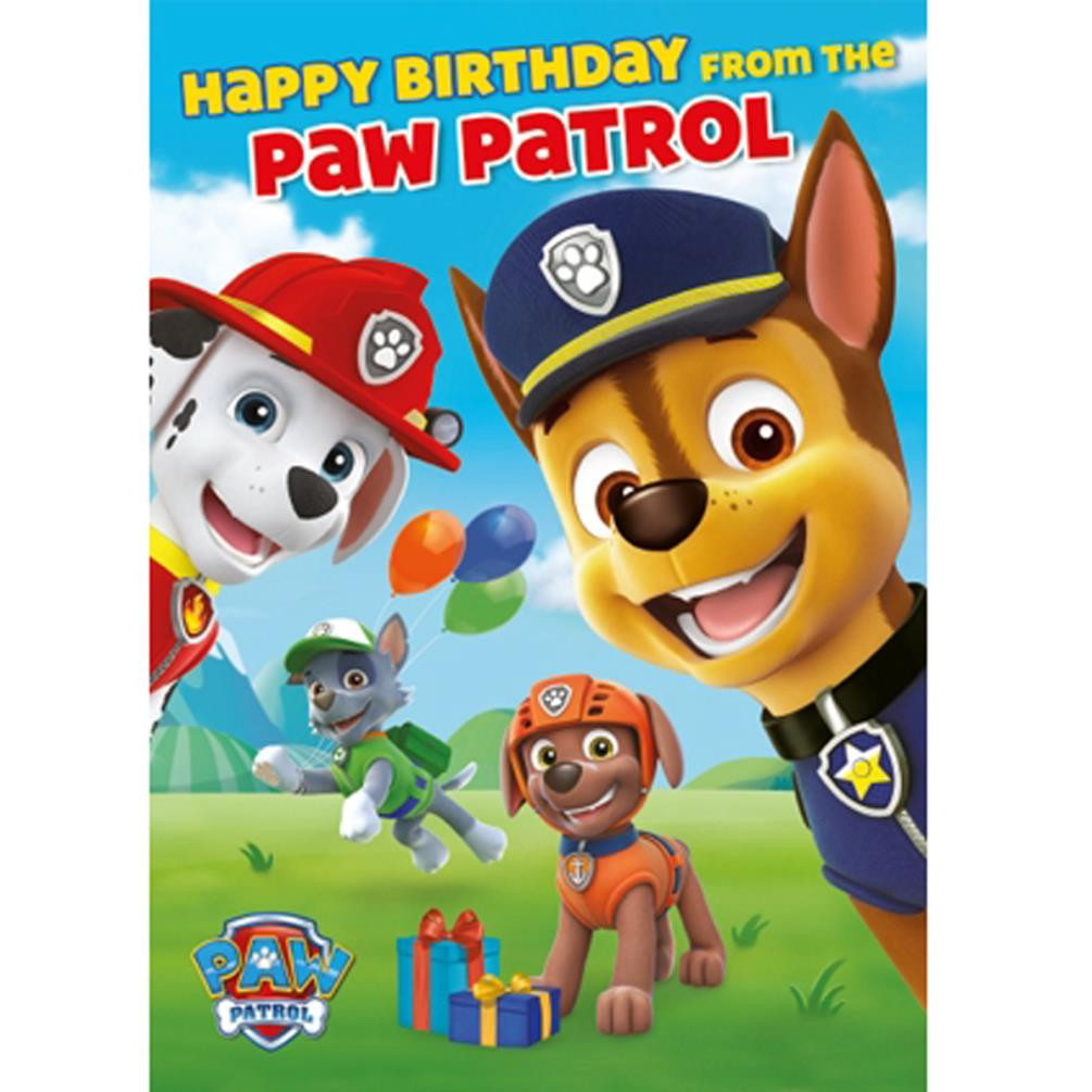 Paw Patrol Birthday Wishes
 Paw Patrol Greeting & Birthday Cards