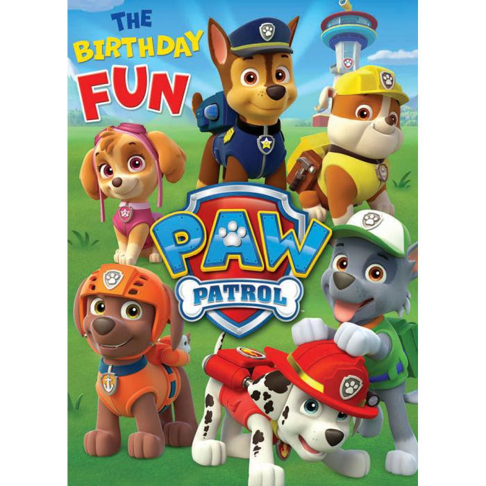 Paw Patrol Birthday Wishes
 Paw Patrol Greeting & Birthday Cards
