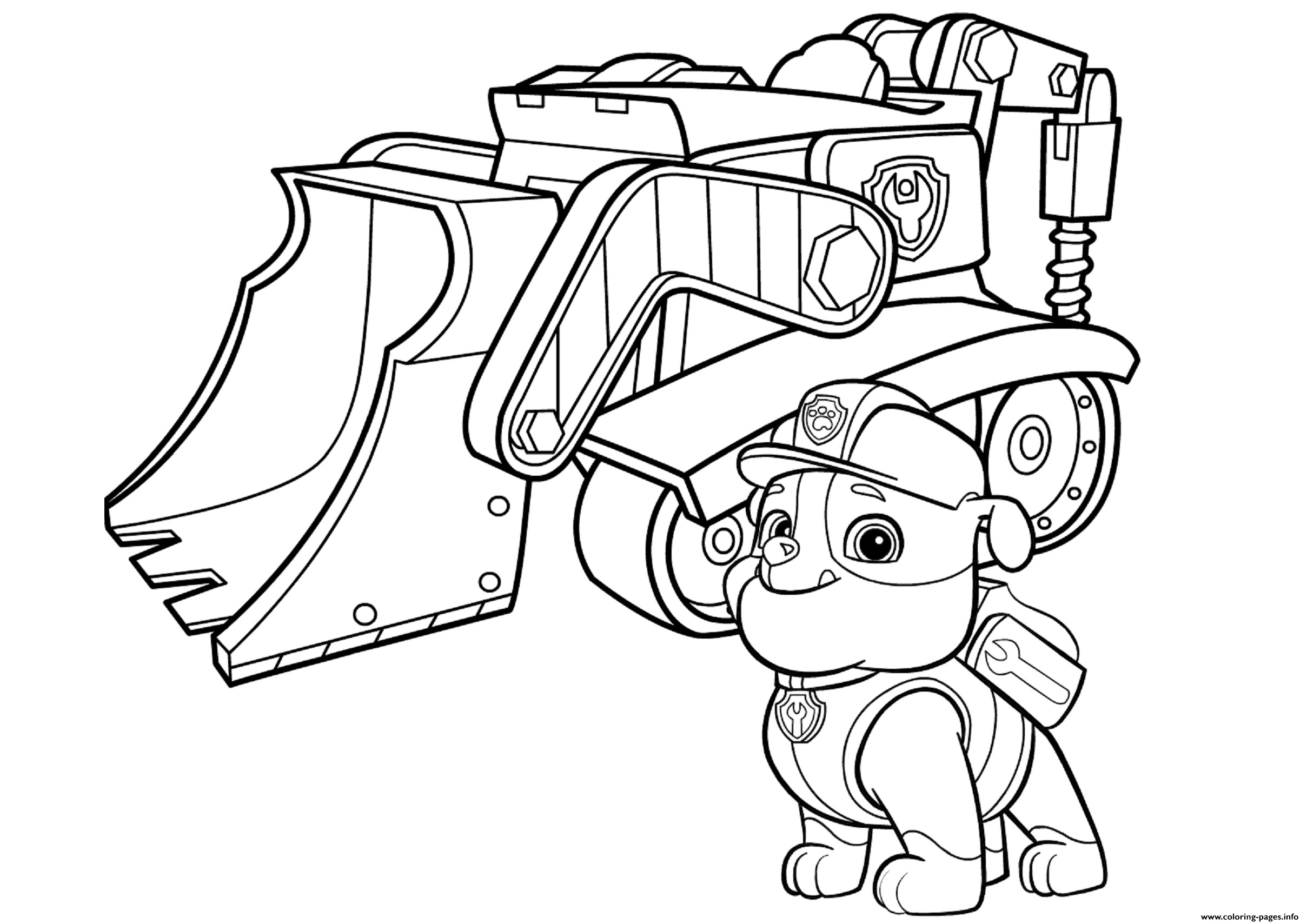 Paw Patrol Printable Coloring Pages
 FREE PAW Patrol Coloring Pages Happiness is Homemade