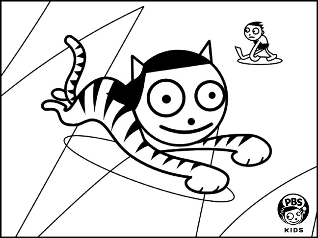 Pbs Kids Coloring Sheets
 Rocky Mountain PBS Kids Club Coloring Pages