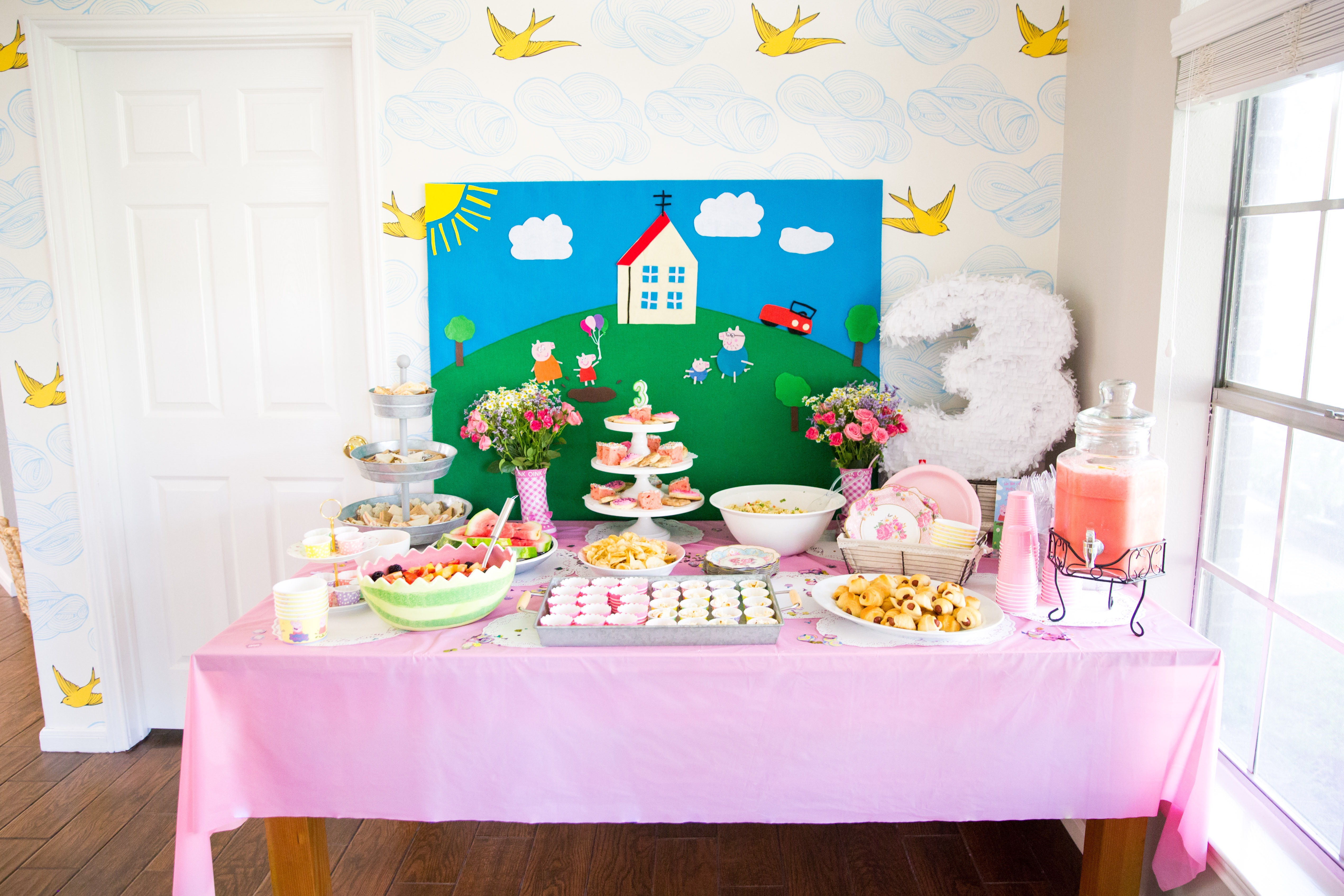 Peppa Pig Birthday Party
 A Peppa Pig Tea Party Birthday TaylorMade