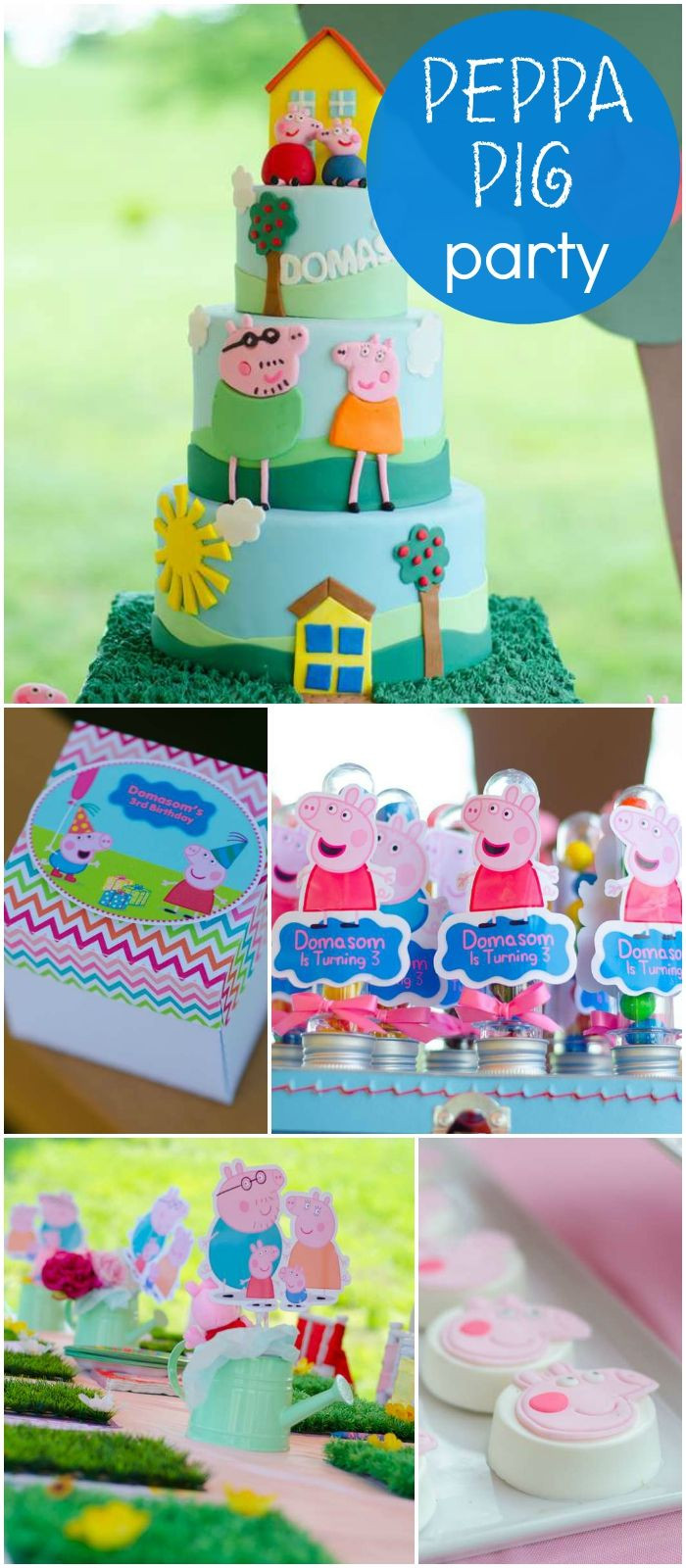 Peppa Pig Birthday Party
 1000 images about Peppa Pig Party Ideas on Pinterest