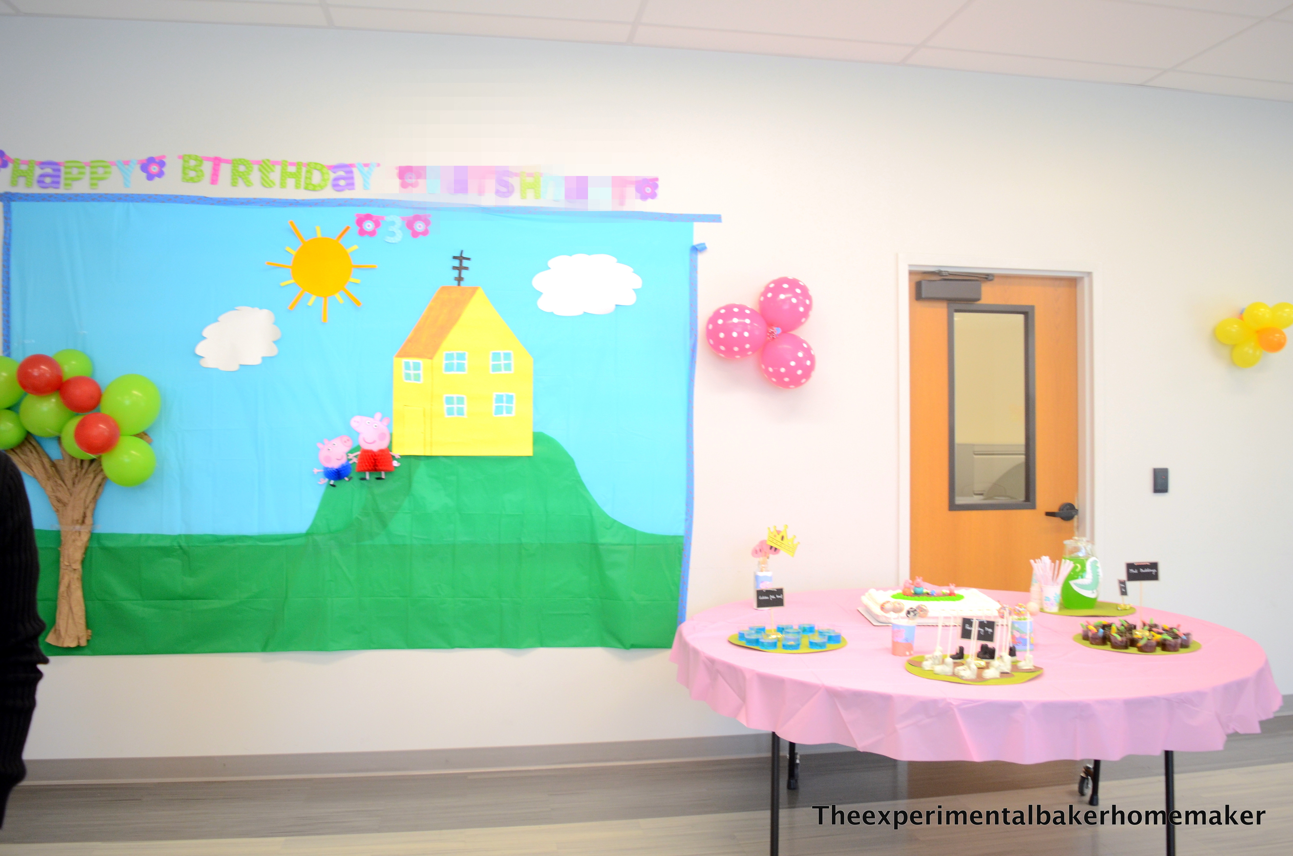 Peppa Pig Birthday Party
 DIY Peppa pig themed birthday party – The Experimental