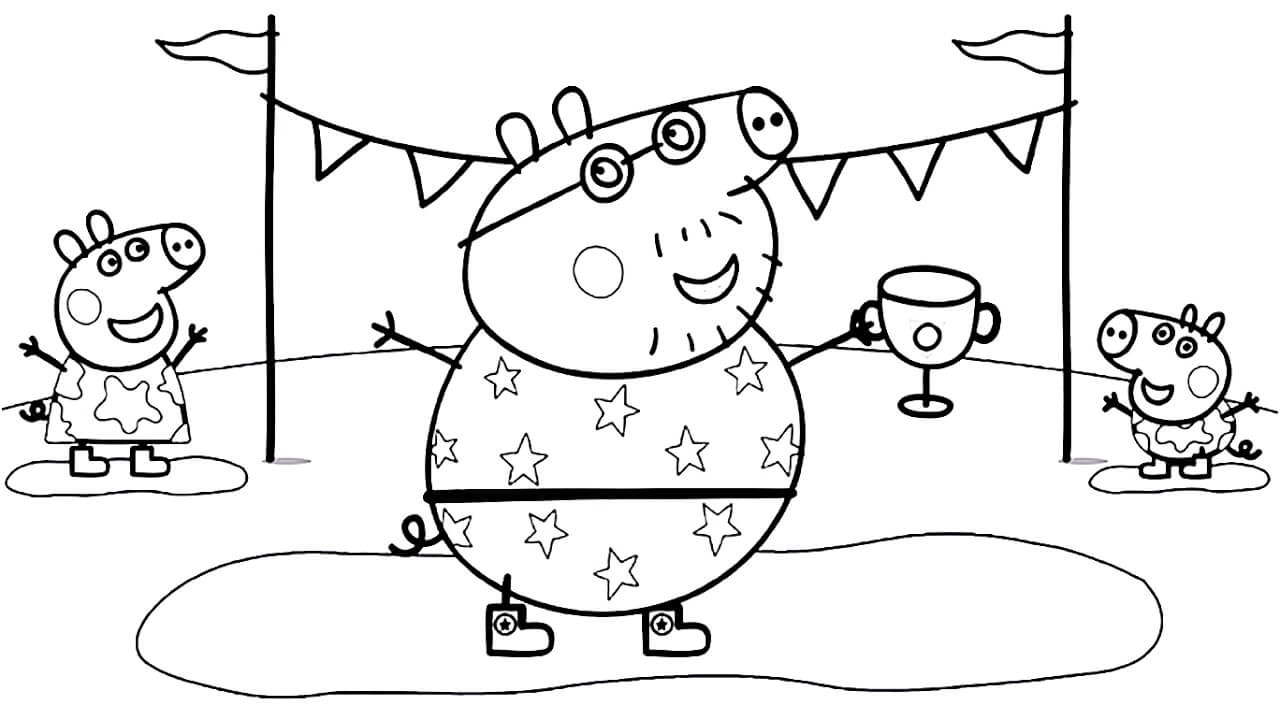 Peppa Pig Coloring Pages
 30 Printable Peppa Pig Coloring Pages You Won t Find Anywhere