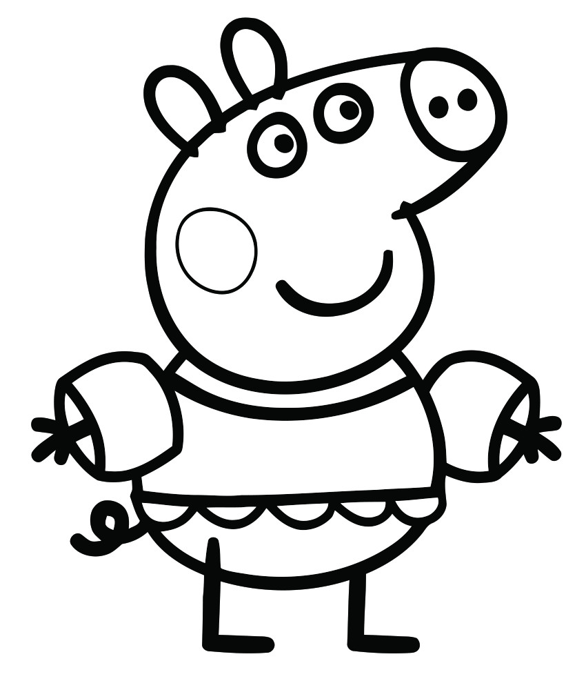 Peppa Pig Coloring Pages
 Peppa Pig coloring pages to print for free and color