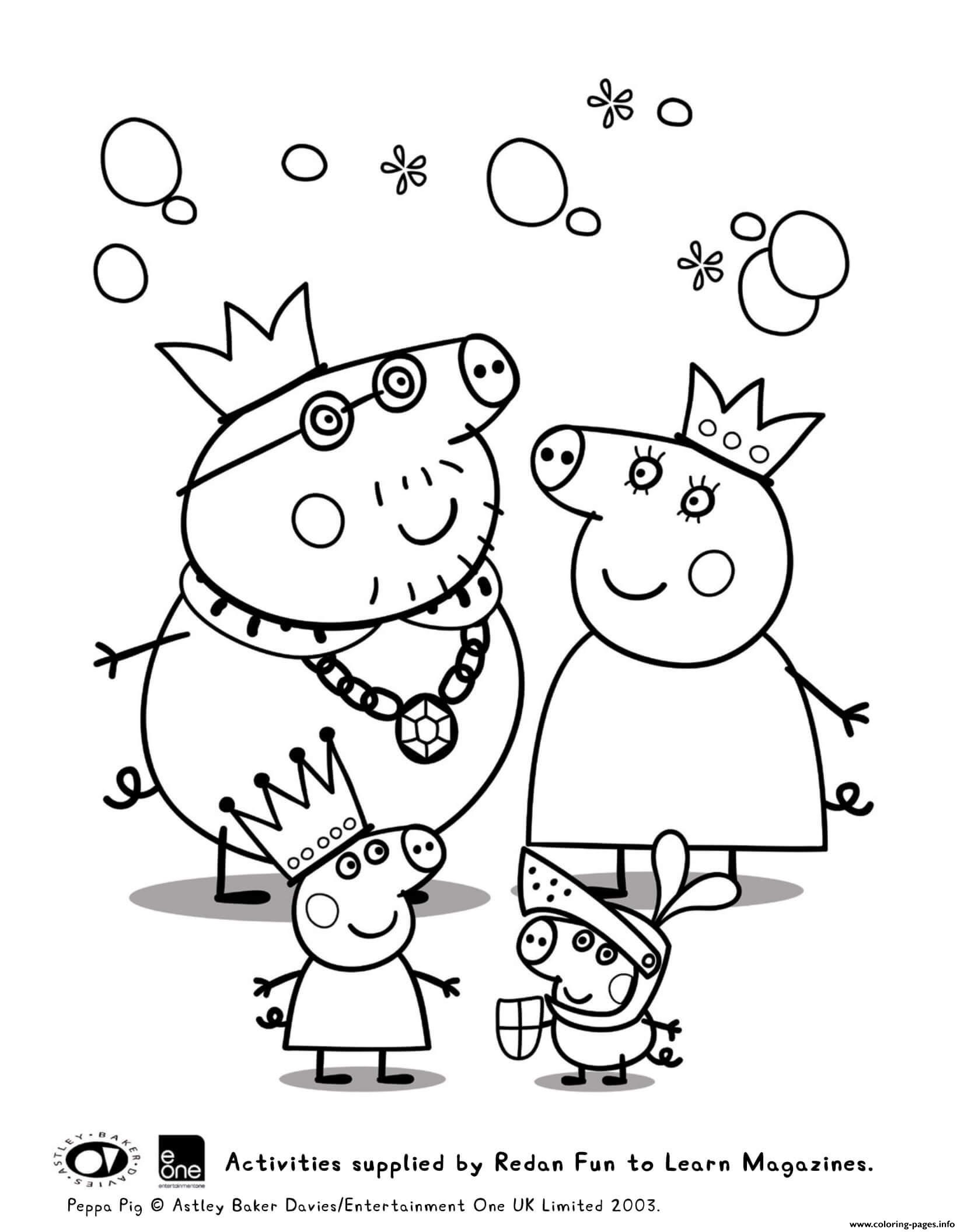Peppa Pig Halloween Coloring Pages
 Peppa And Family Halloween Peppa Pig Coloring Pages Printable