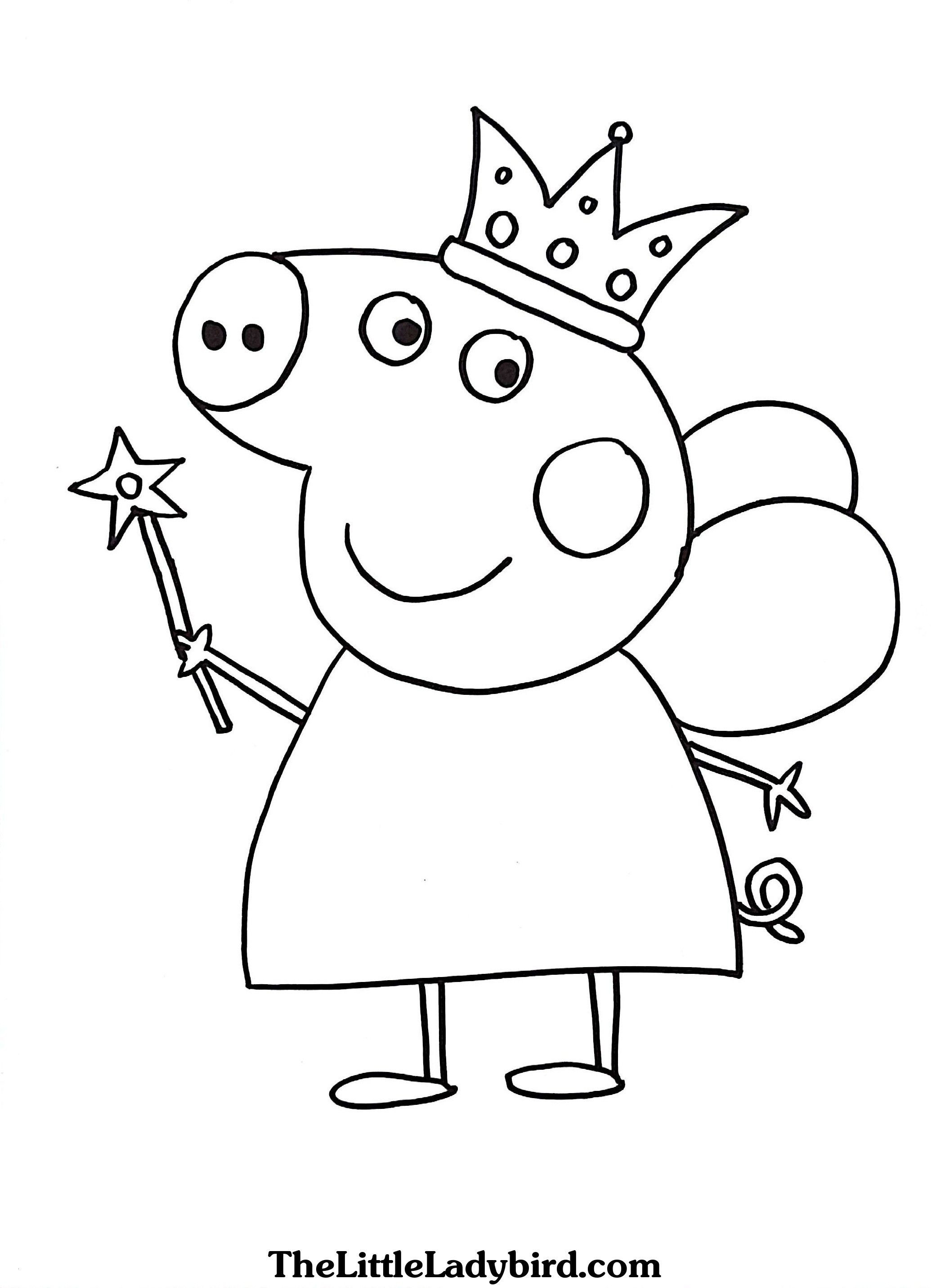 Peppa Pig Halloween Coloring Pages
 Peppa Pig Valentines Coloring Pages – From the thousand