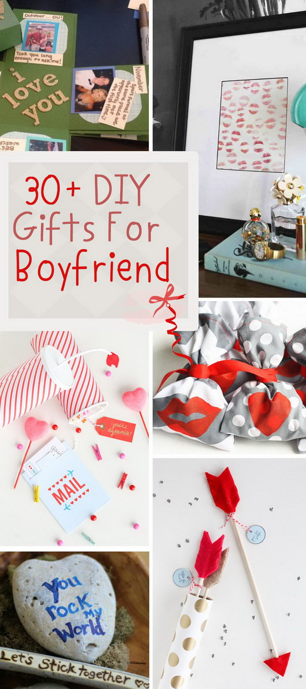 Personalized Gift Ideas For Boyfriend
 30 DIY Gifts For Boyfriend 2017