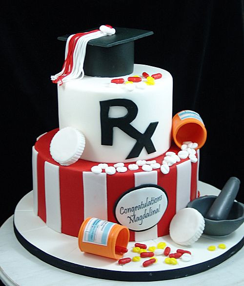 Pharmacy Graduation Party Ideas
 Pharmacy graduation cake