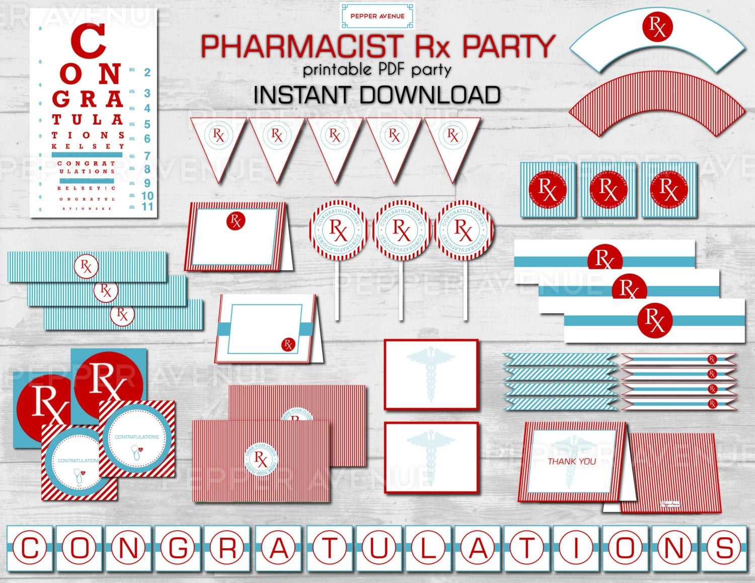 Pharmacy Graduation Party Ideas
 Rx Pharmacist Party or Pharmacy School Graduation Party