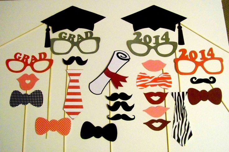 Photo Booth Ideas For Graduation Party
 booth props Graduation parties and Parties