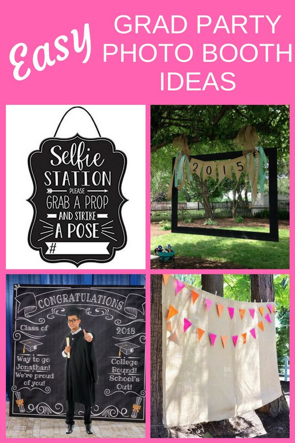 Photo Booth Ideas For Graduation Party
 Grad Party Booth Ideas