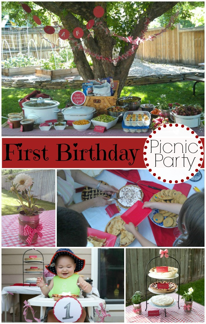 Picnic Birthday Party Ideas
 A Picnic Themed Birthday Party Evolving Motherhood