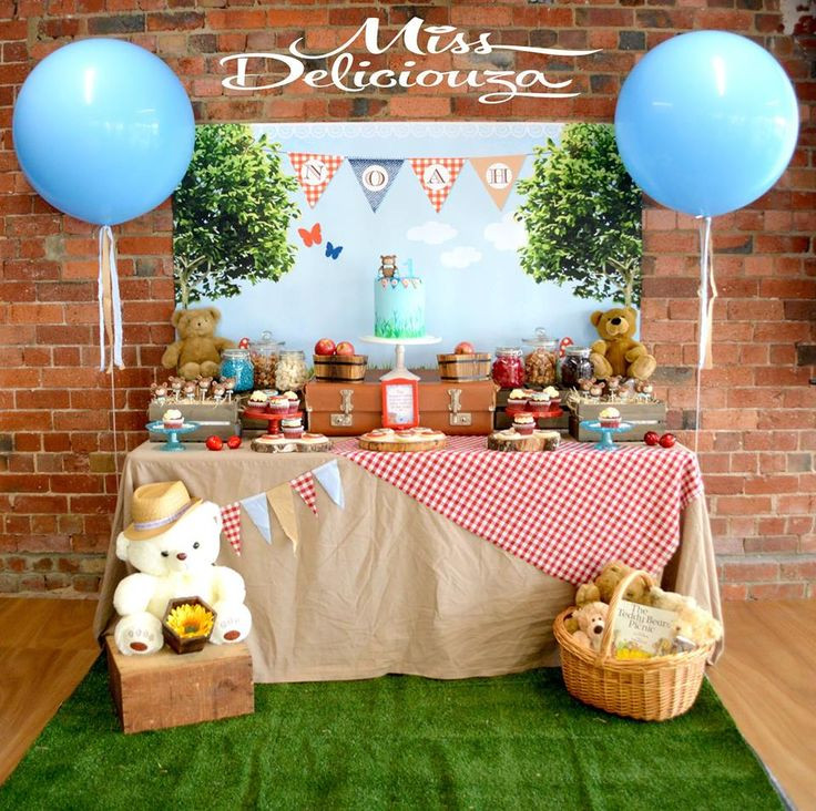 Picnic Birthday Party Ideas
 Best 25 Teddy bears picnic ideas on Pinterest