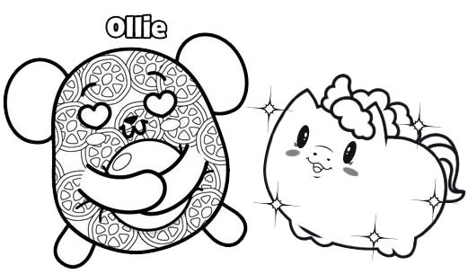 Pikmi Pops Coloring Pages
 Cute Ollie Pikmi Pops Coloring Page