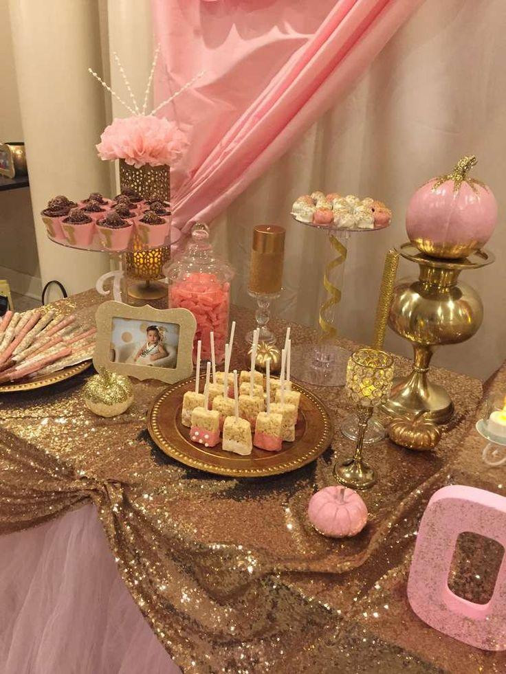 Pink And Gold Birthday Party Ideas
 Wedding Theme Pink & Gold Birthday Party Ideas