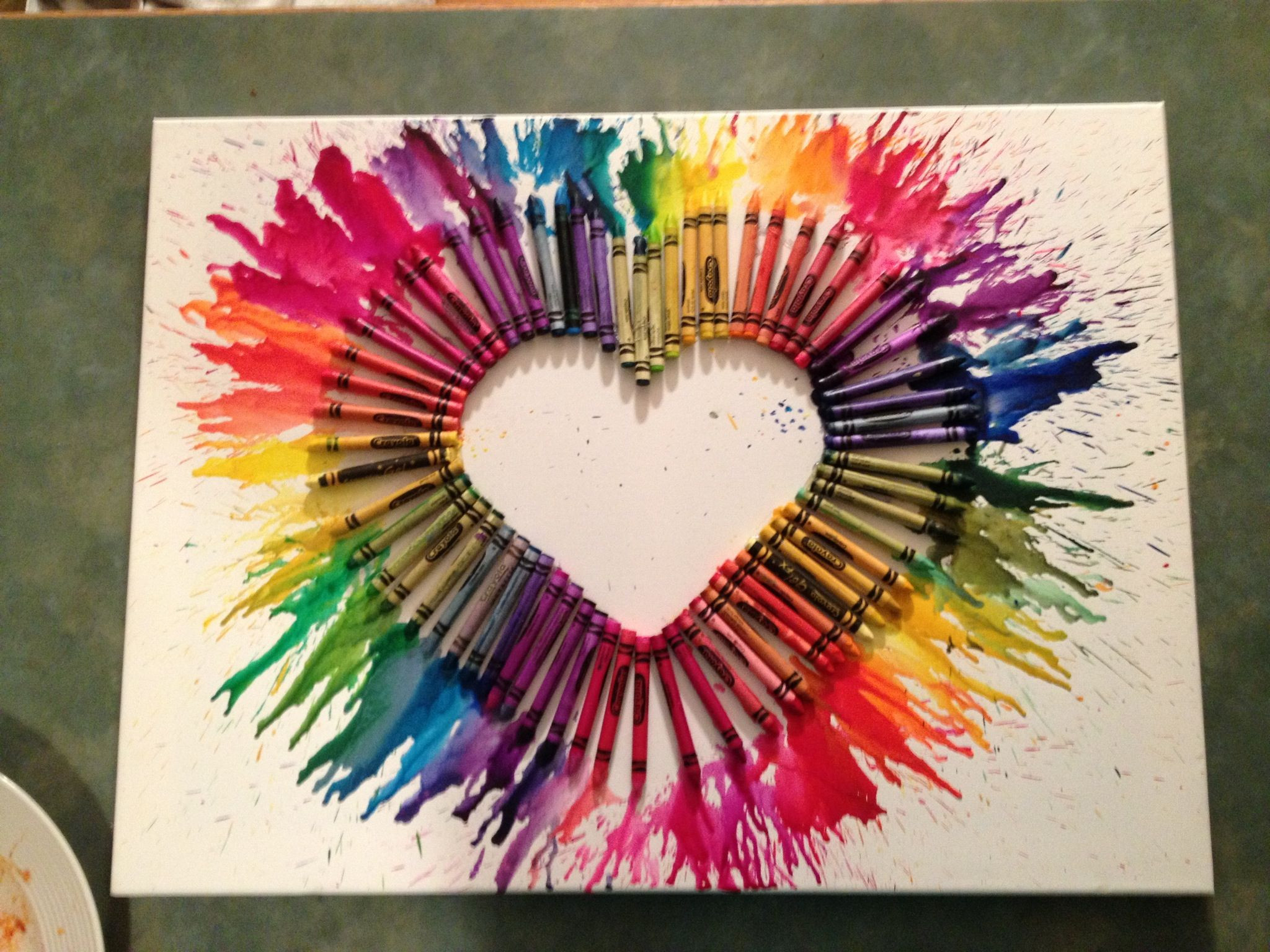 Pinterest Arts And Crafts For Adults
 Crayon art Arts and crafts project