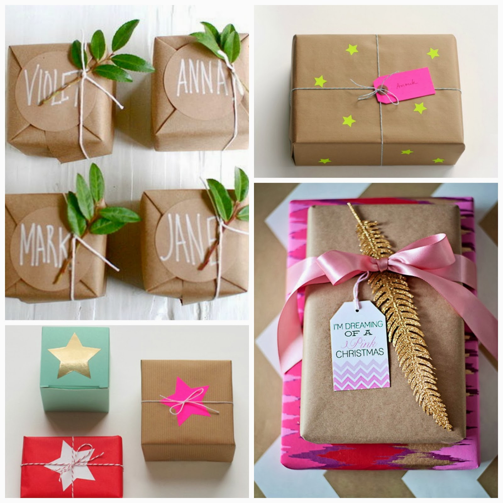 Pinterest Holiday Gift Ideas
 honey and fizz Christmas Gift Wrapping Ideas