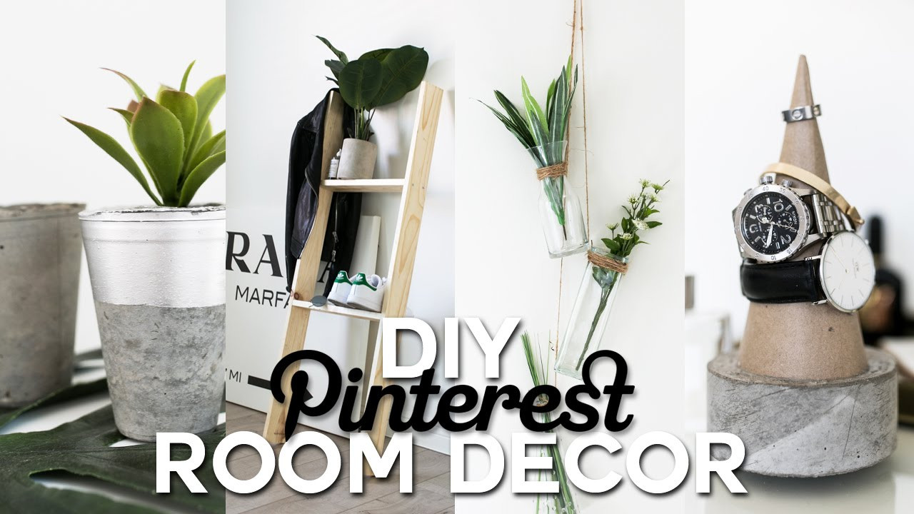Pinterest Home Decorating DIY
 DIY Pinterest Inspired Room Decor Minimal & Simple