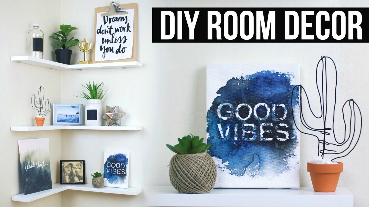 Pinterest Home Decorating DIY
 DIY Floating Shelves Room Decor