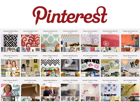 Pinterest Home Decorating DIY
 Get Stenciling and DIY Decorating Ideas through Pinterest