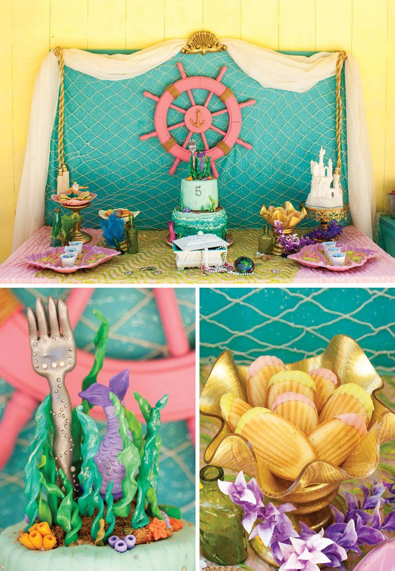 Pinterest Mermaid Party Ideas
 Crafty & Creative Little Mermaid Birthday Pool Party