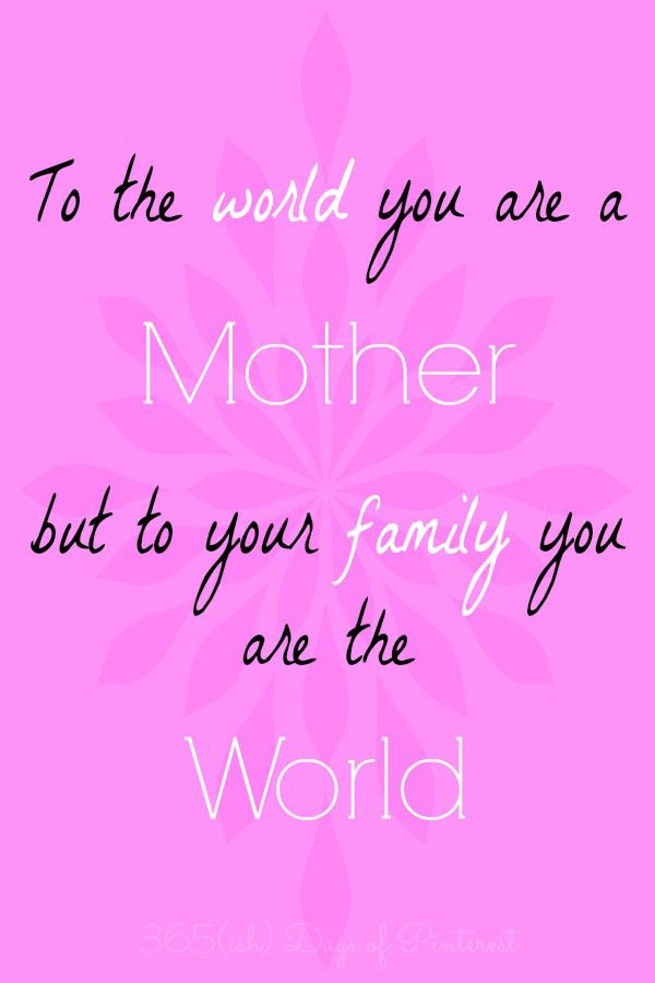 Pinterest Mothers Day Quotes
 1000 Quotes For Mothers Day on Pinterest