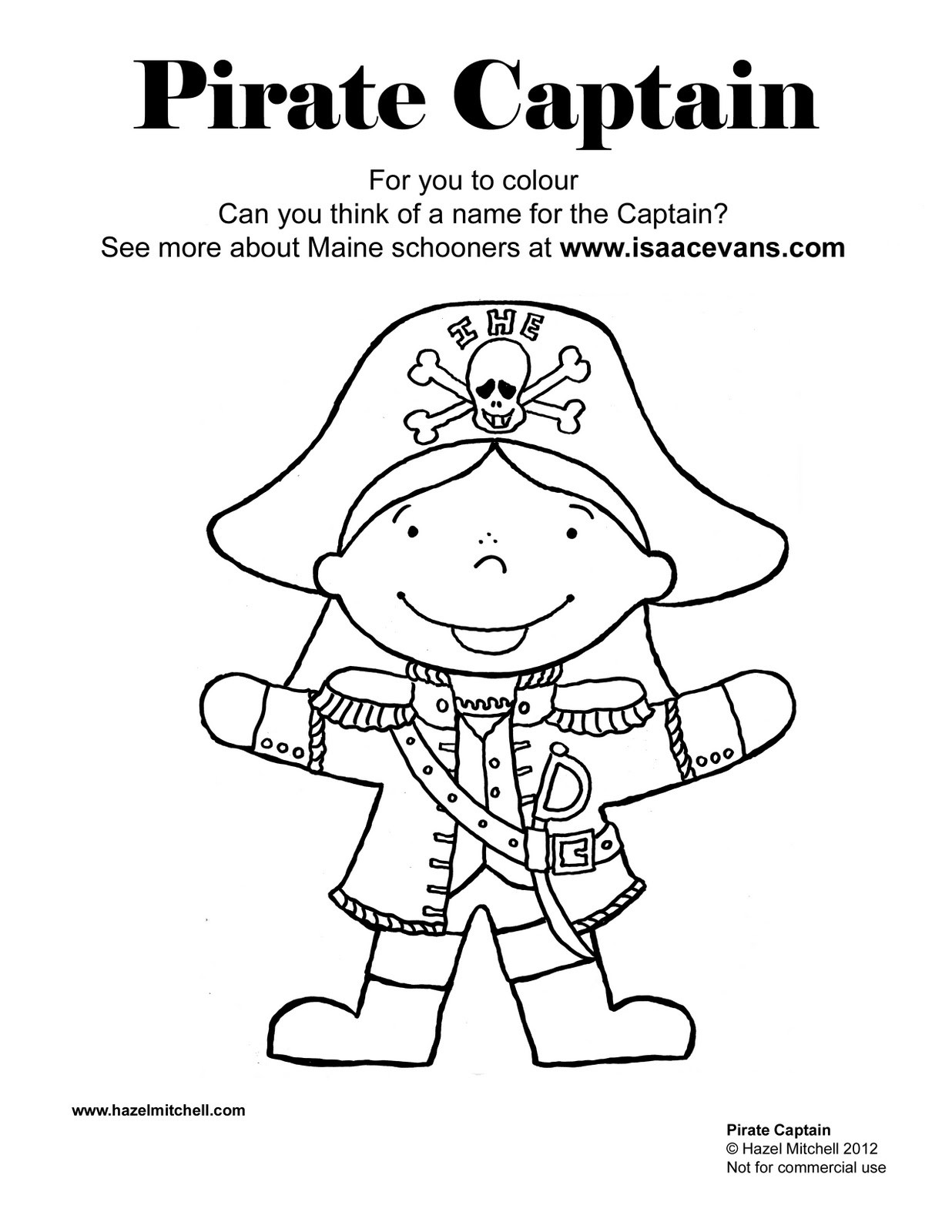 Pirate Coloring Pages Kids
 New England SCBWI NESCBWI Kidlit Reblogger