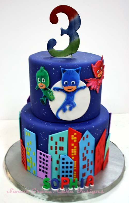 Pj Masks Birthday Cake Ideas
 pj masks cake Sök på Google Cakes