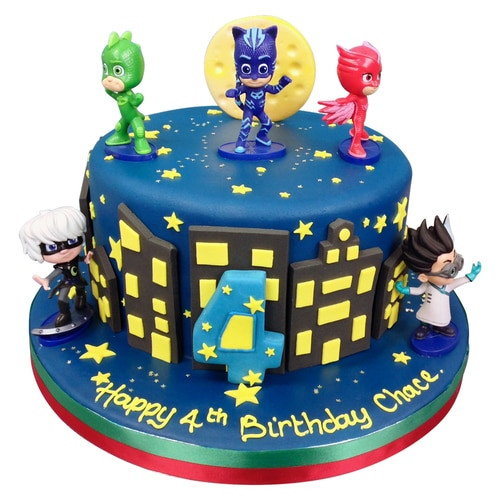 Pj Masks Birthday Cake Ideas
 PJ Masks Cake Birthday Cakes