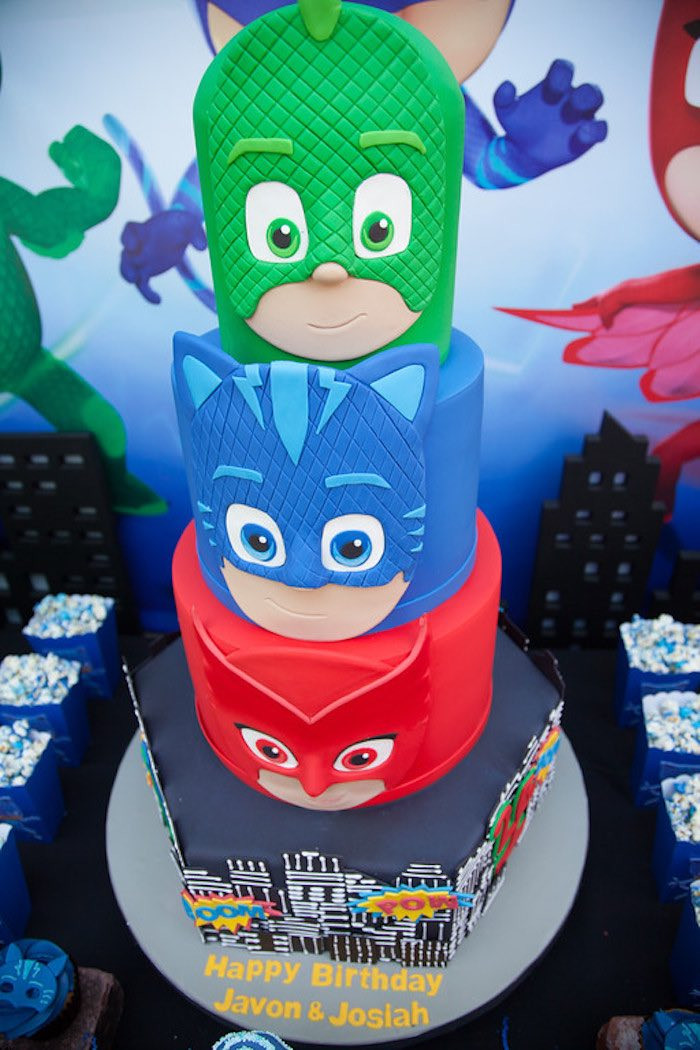 Pj Masks Birthday Decorations
 Kara s Party Ideas PJ Masks Superhero Birthday Party