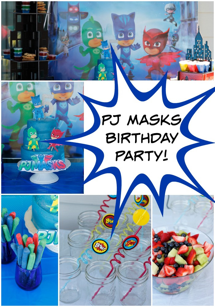 Pj Masks Birthday Decorations
 PJ Masks Birthday Party Belle Vie