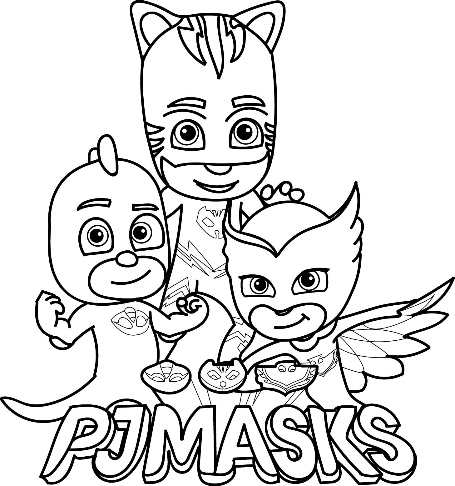 Pj Masks Coloring Pages To Print
 PJ Masks Coloring Pages Best Coloring Pages For Kids