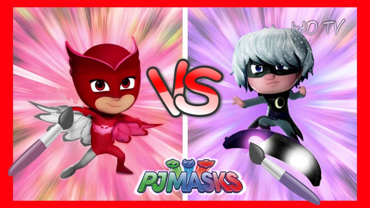 Pj Masks Luna Girl Coloring Pages
 OWLETTE VS LUNA GIRL PJ MASKS Coloring Pages DUEL