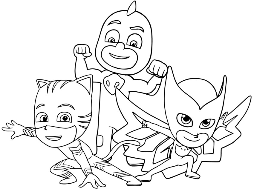 Pj Masks Luna Girl Coloring Pages
 PJ Masks Coloring Pages Best Coloring Pages For Kids