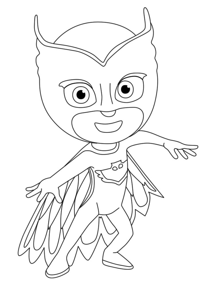 Pj Masks Luna Girl Coloring Pages
 PJ Masks Coloring Pages Best Coloring Pages For Kids