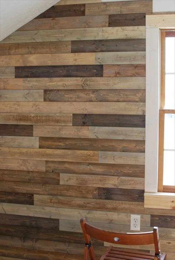 Plank Wall DIY
 DIY Pallet Wall Instructions