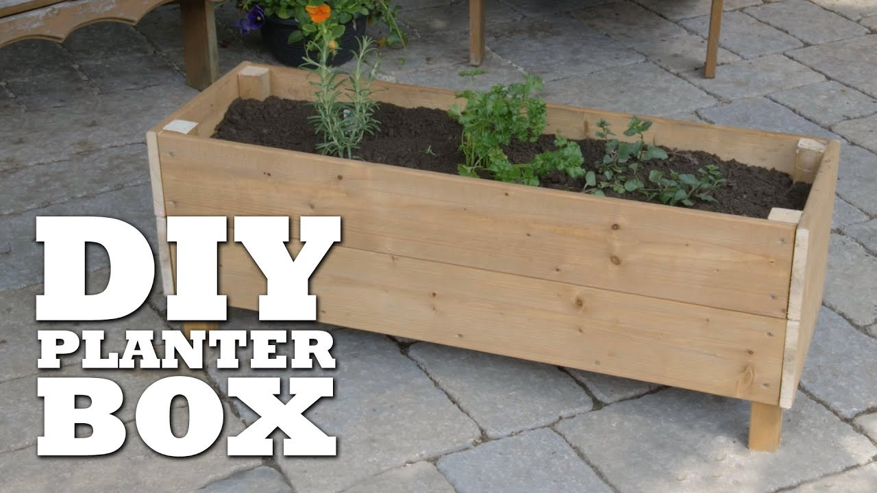 Planter Box Plans DIY
 How To Build a Planter Box