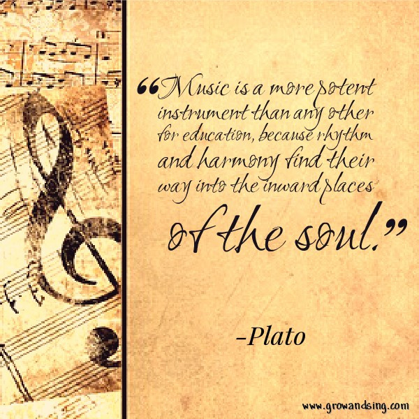 Plato Quotes On Education
 Musical inspiration Monday