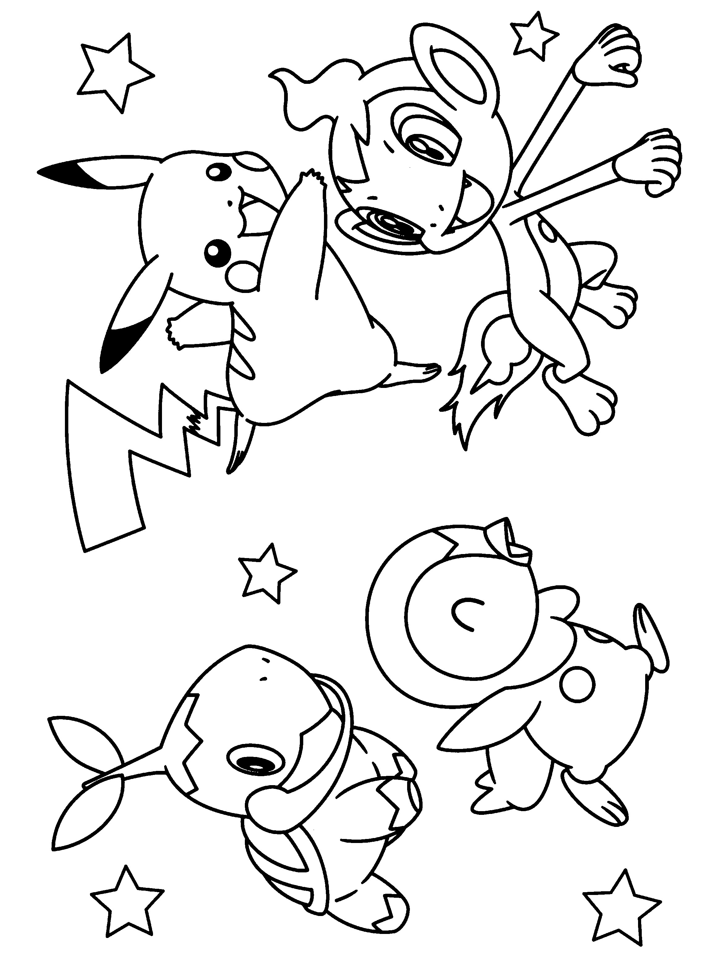 Pokemon Coloring Pages For Kids
 Pokemon Coloring Pages