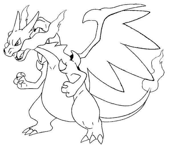 Pokemon Ex Coloring Pages
 Pokemon coloring pages Charizard picture 3
