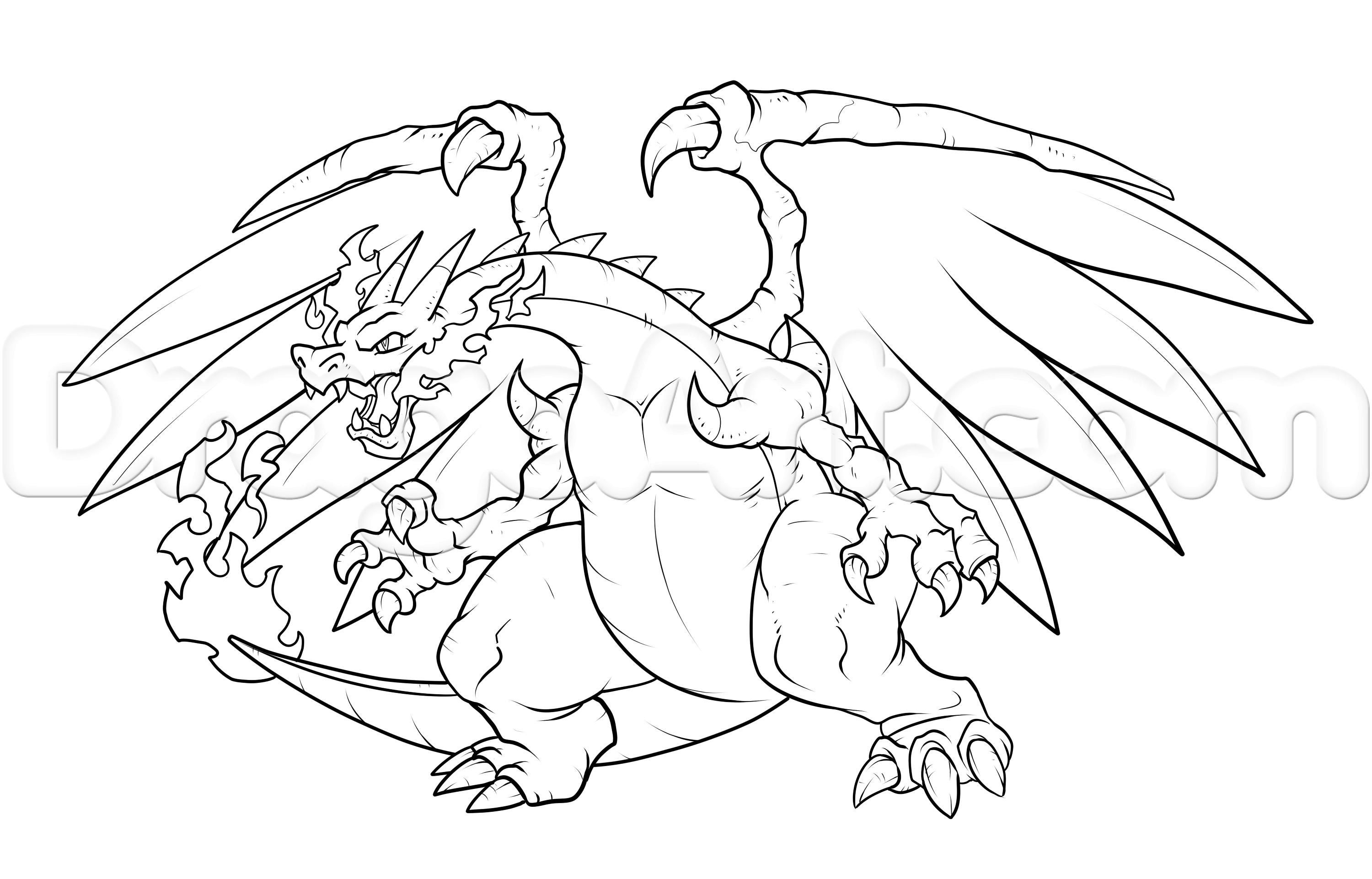 Pokemon Ex Coloring Pages
 Pokemon Coloring Pages Mega Charizard AZ Coloring Pages