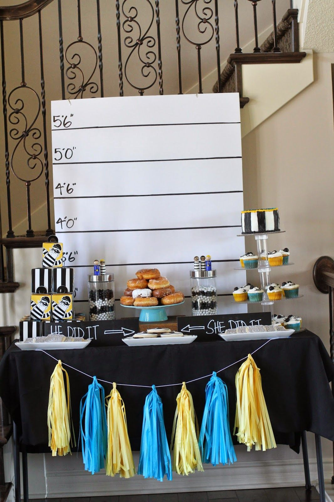 Police Academy Graduation Party Ideas
 Cops Robbers party Celebrations Holidays