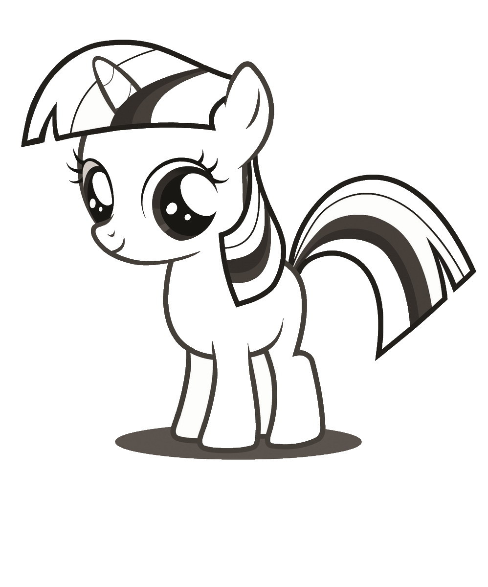 Pony Printable Coloring Pages
 My Little Pony Coloring Pages