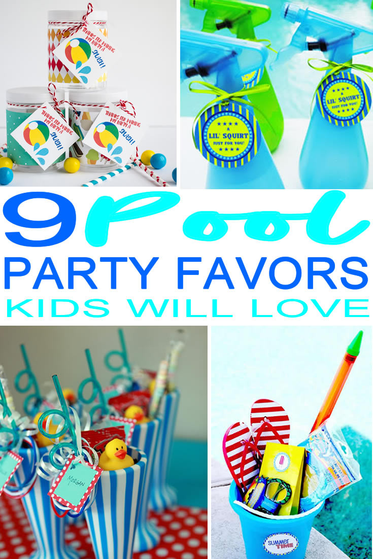 Pool Party Birthday Ideas
 9 pletely Awesome Pool Party Favor Ideas