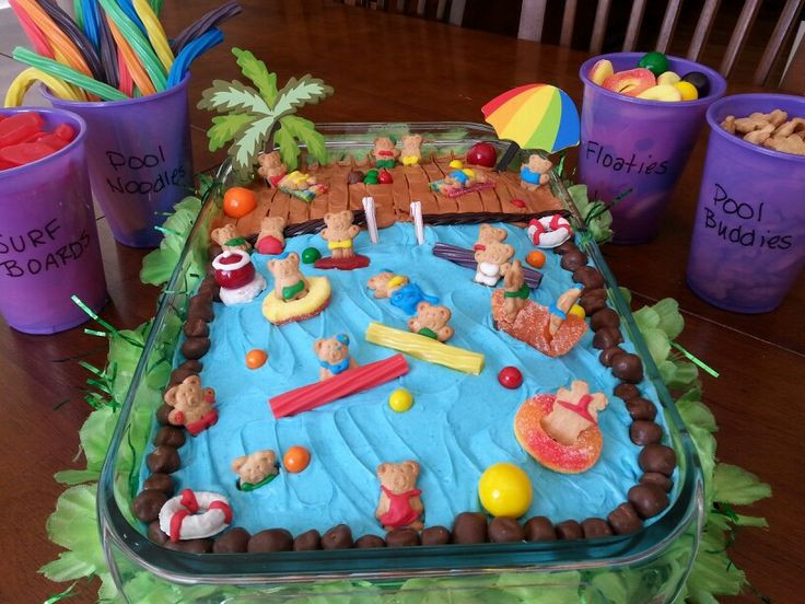 Pool Party Cake Ideas For Birthdays
 25 best ideas about Pool party foods on Pinterest